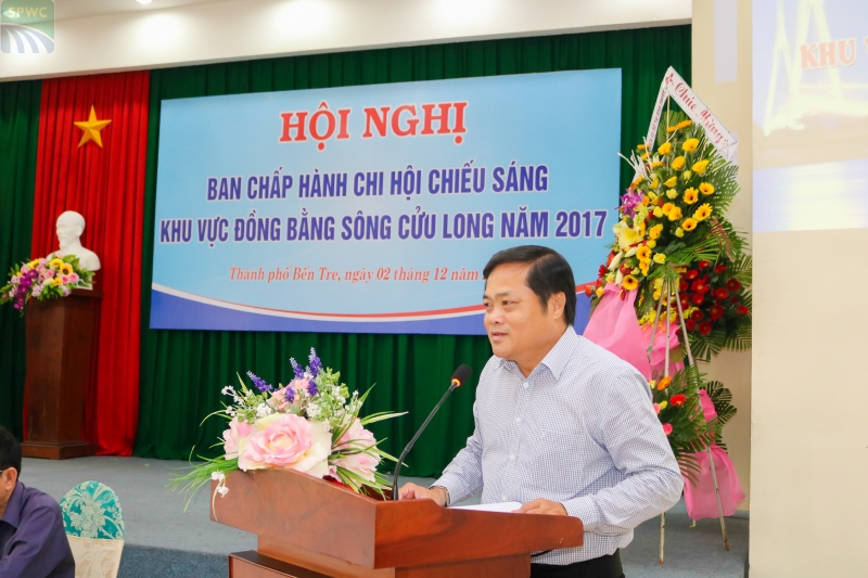 Ông Lâm Hữu Tùng - Phó Chủ tịch Hội CSVN, Chi hội trưởng chi hội CS KV ĐBSCL